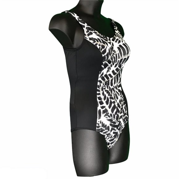 Amoena Women's Kiruna FB One-Piece Swimsuit Style# 61405, Size: 10 - NWT - Picture 3 of 6